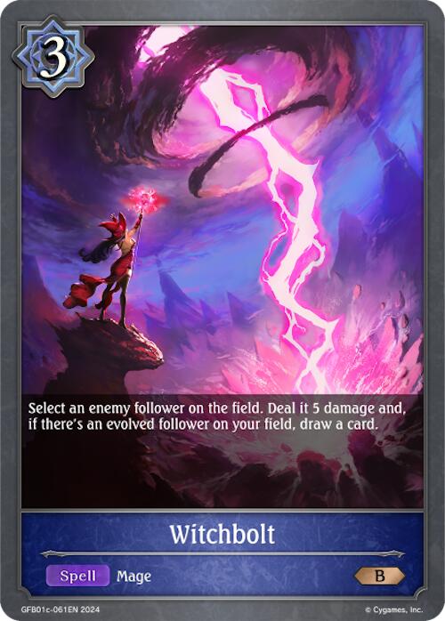 Witchbolt (GFB01c-061EN) [Gloryfinder Bundle 01: Guide to Glory]
