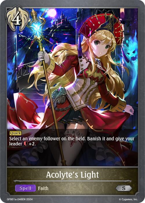 Acolyte's Light (GFB01a-048EN) [Gloryfinder Bundle 01: Guide to Glory]