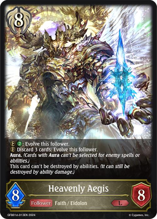 Heavenly Aegis (GFB01d-013EN) [Gloryfinder Bundle 01: Guide to Glory]