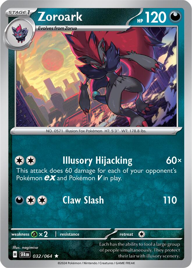 Zoroark (032/064) [Scarlet & Violet: Shrouded Fable]