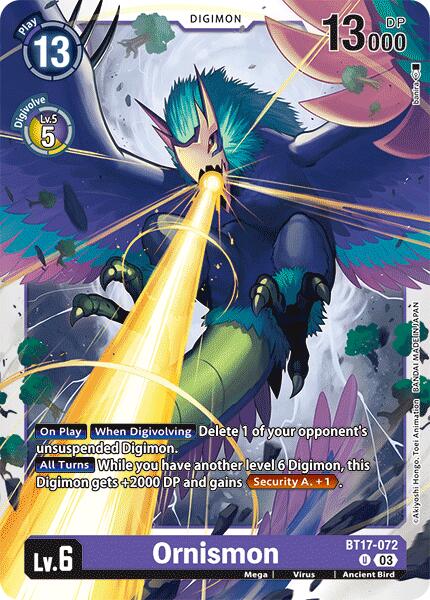 Ornismon [BT17-072] [Secret Crisis]