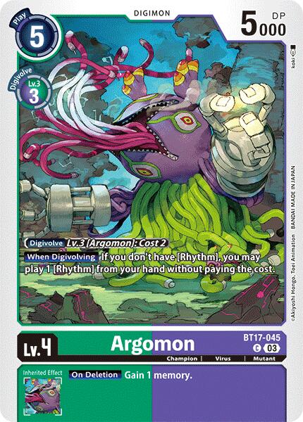 Argomon [BT17-045] - BT17-045 [Secret Crisis]