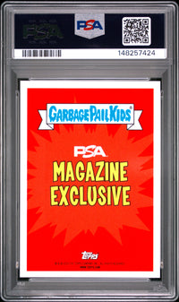 Happy Arnie-Versary # 2025 Topps Garbage Pail Kids Promo Psa Magazine PSA 8