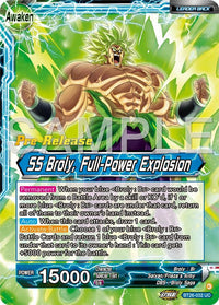Broly // SS Broly, Full-Power Explosion (BT26-032) [Ultimate Advent Prerelease Promos]