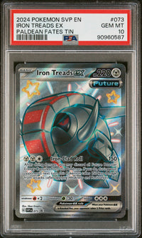 Iron Treads Ex #073 2024 Pokemon Svp En-Sv Black Star Promo PSA 10