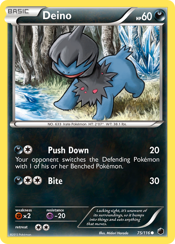 Deino (75/116) [Black & White: Plasma Freeze]