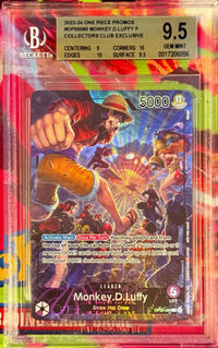 Monkey.D.Luffy PSA Promo #OP05060 2022-24 One Piece Promos BGS 9.5