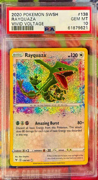 Rayquaza #138 2020 Pokemon Sword & Shield Vivid Voltage PSA 10
