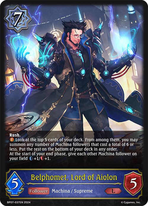Belphomet, Lord of Aiolon (BP07-037EN) [Verdant Steel]