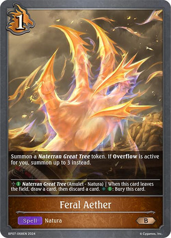 Feral Aether (BP07-068EN) [Verdant Steel]