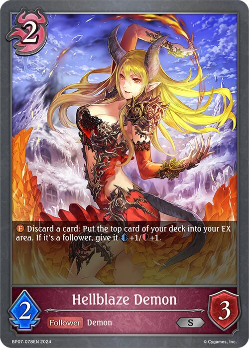 Hellblaze Demon (BP07-078EN) [Verdant Steel]