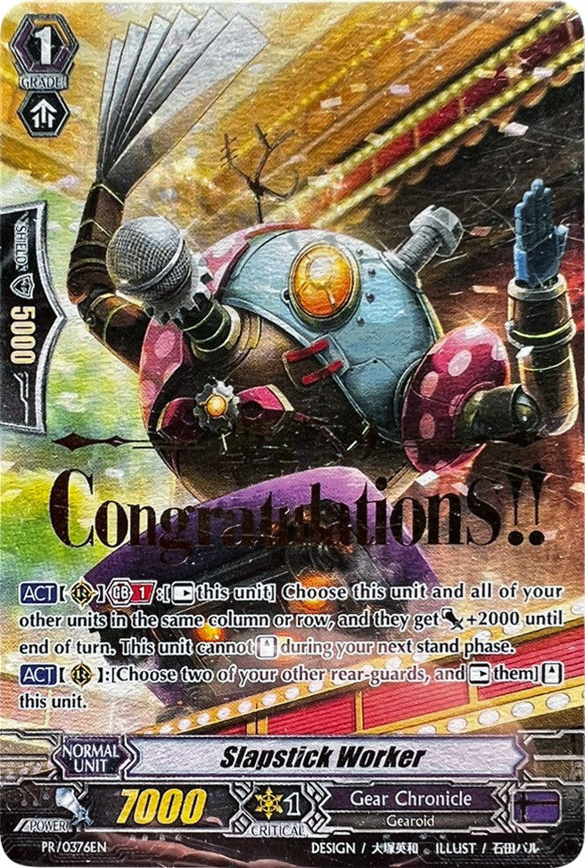 Slapstick Worker (Hot Stamped) (PR/0376EN) [Promo Cards]