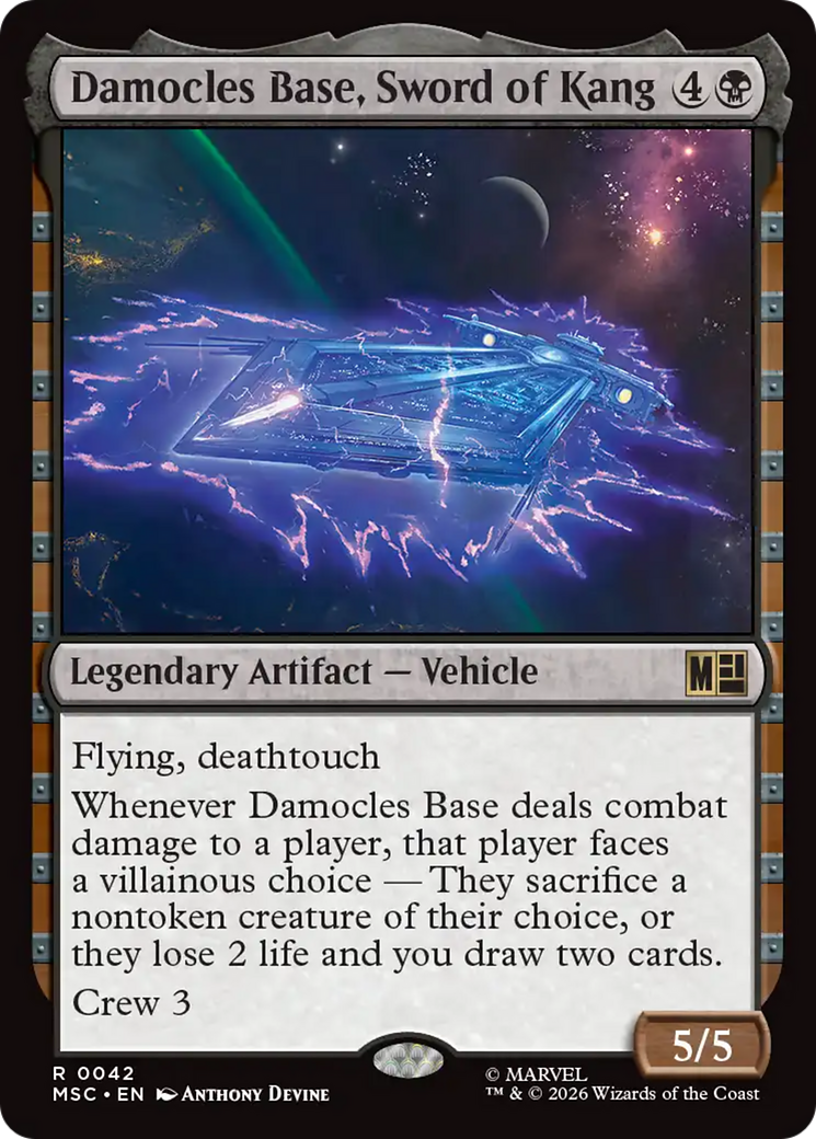 Damocles Base, Sword of Kang [Marvel Super Heroes Commander]