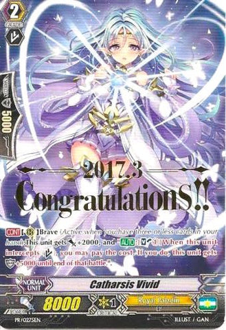 Catharsis Vivid (Hot Stamped) (PR/0275EN) [Promo Cards]