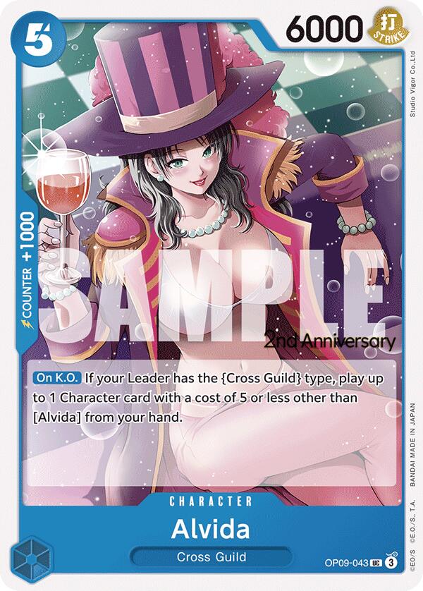 Alvida [Emperors in the New World: 2nd Anniversary Tournament Cards]
