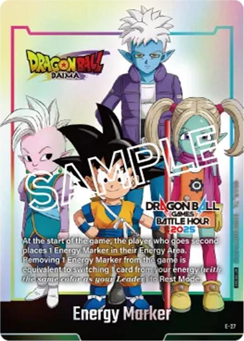 Energy Marker (Dragon Ball Games Battle Hour 2025 Promo Card Set) (E-27) [Fusion World Energy Markers]