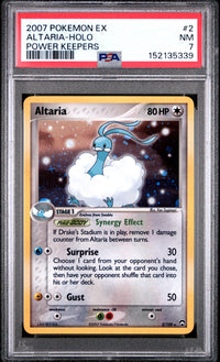 Altaria-Holo #2 2007 Pokemon Ex Power Keepers PSA 7 Power Keepers