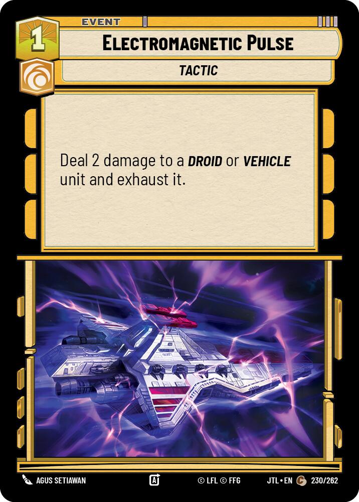 Electromagnetic Pulse (230/262) (230/257) [Jump to Lightspeed]