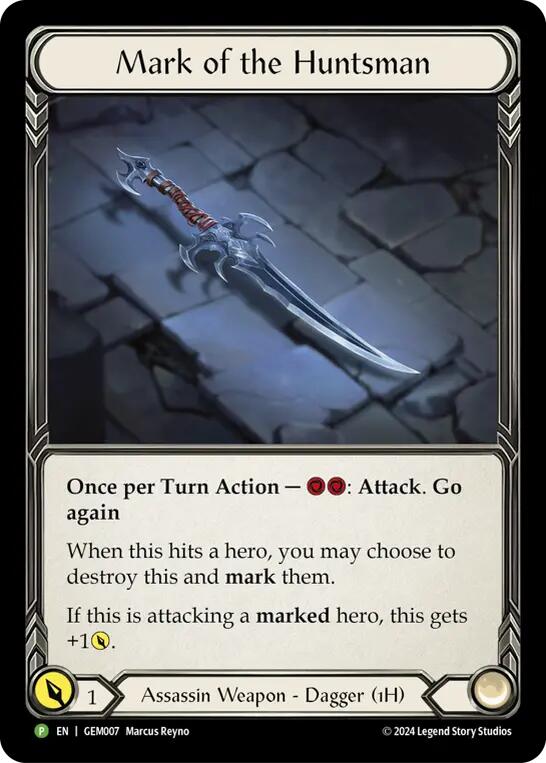 Mark of the Huntsman [GEM007] (GEM Pack 1)  Cold Foil