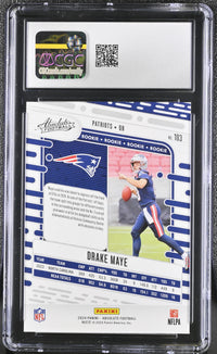 Drake Maye #103 2024 Absolute CGC 9