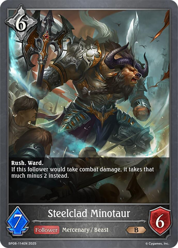 Steelclad Minotaur (BP08-114EN) [Alterchaotica]