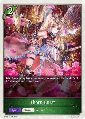Thorn Burst (BP08-T04EN) [Alterchaotica]