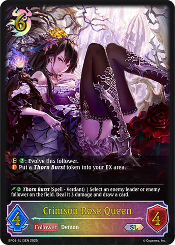Crimson Rose Queen (BP08-SL13EN) [Alterchaotica]