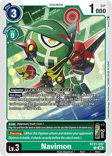 Navimon [BT21-047] [World Convergence]