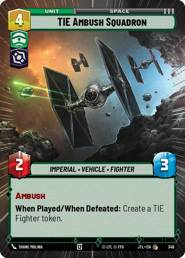 TIE Ambush Squadron (349) (Hyperspace) (349) [Jump to Lightspeed]