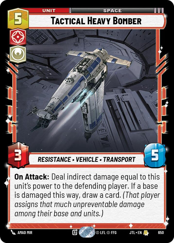 Tactical Heavy Bomber (650) (650) [Jump to Lightspeed]
