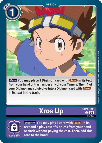Xros Up [BT21-099] [World Convergence]