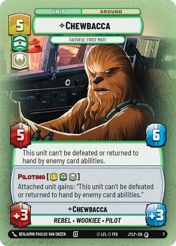 Chewbacca - Faithful First Mate (7) (7) [Jump to Lightspeed: Weekly Play]
