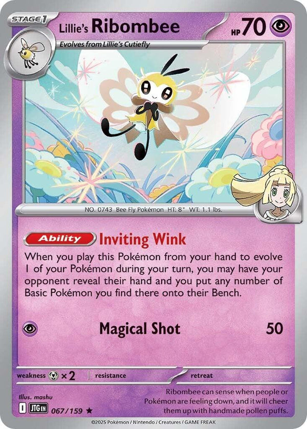 Lillie's Ribombee (067/159) [Scarlet & Violet: Journey Together]