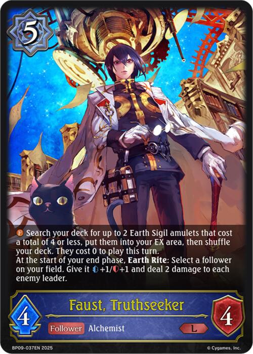 Faust, Truthseeker (BP09-037EN) [Duet of Dawn and Dusk]