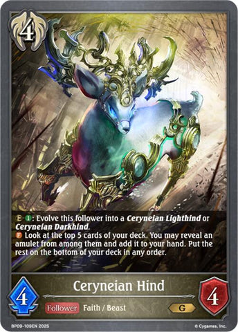 Ceryneian Hind (BP09-109EN) [Duet of Dawn and Dusk]