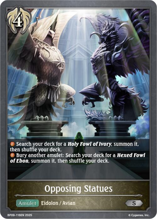 Opposing Statues (BP09-116EN) [Duet of Dawn and Dusk]