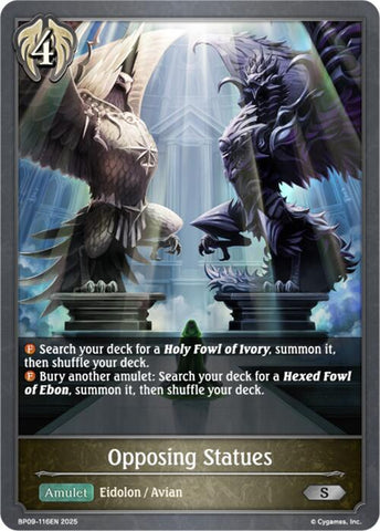 Opposing Statues (BP09-116EN) [Duet of Dawn and Dusk]