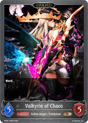 Valkyrie of Chaos (Evolved) (BP09-135EN) [Duet of Dawn and Dusk]