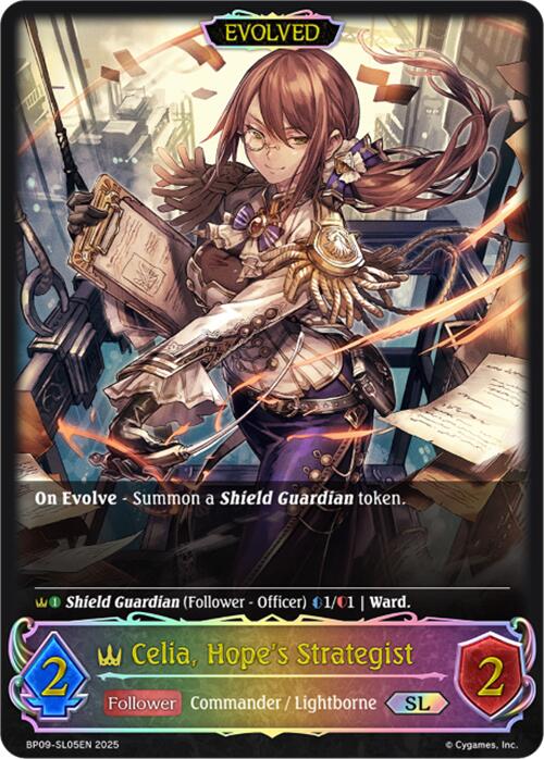 Celia, Hope's Strategist //Celia, Despair's Messenger (SL) (BP09-SL05EN) [Duet of Dawn and Dusk]