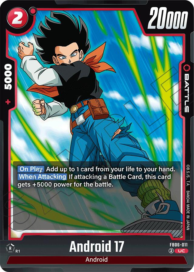 Android 17 (FB06-011) [Rivals Clash]