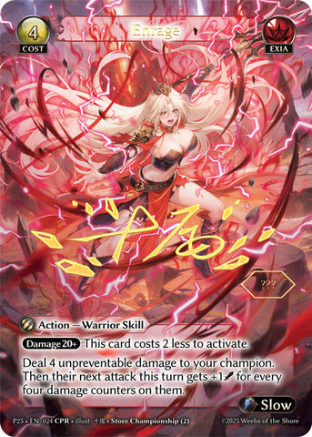 Enrage (CPR) (024) [Promotional Cards]