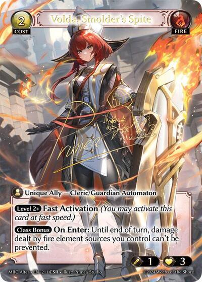 Volda, Smolder's Spite (CSR) (211) [Mercurial Heart Alter Edition]