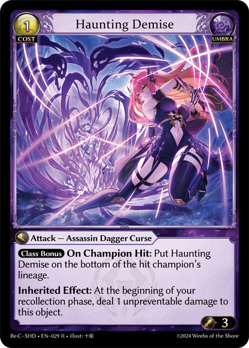 Haunting Demise (029) [Tristan Re:Collection, Shadowdancer Lite]