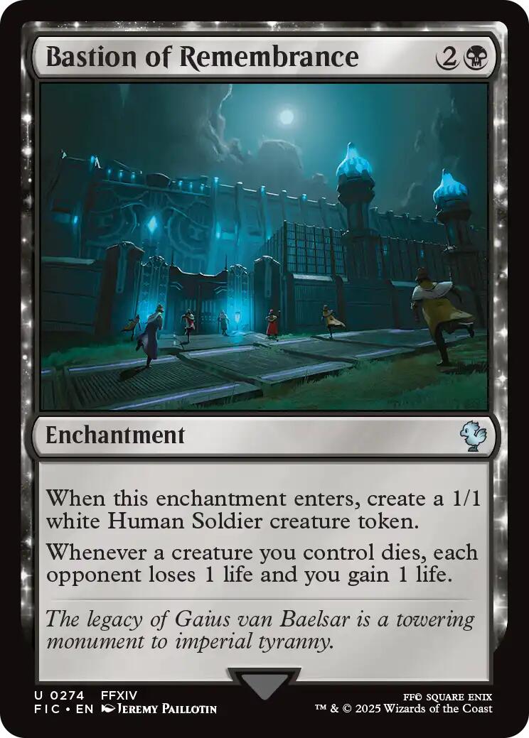 Bastion of Remembrance (Surge Foil) [FINAL FANTASY Commander]