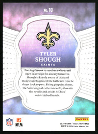 Tyler Shough #10 2025 Panini Select Select Certified Rookies
