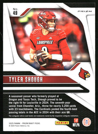 Tyler Shough #49 2025 Panini Prizm Draft Picks Prizms Silver
