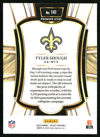 Tyler Shough #141 2025 Panini Select
