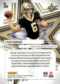 Tyler Shough #194 2025 Panini Rookies & Stars