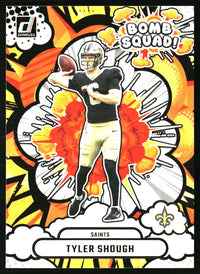 Tyler Shough #BS-TSH 2025 Donruss Bomb Squad