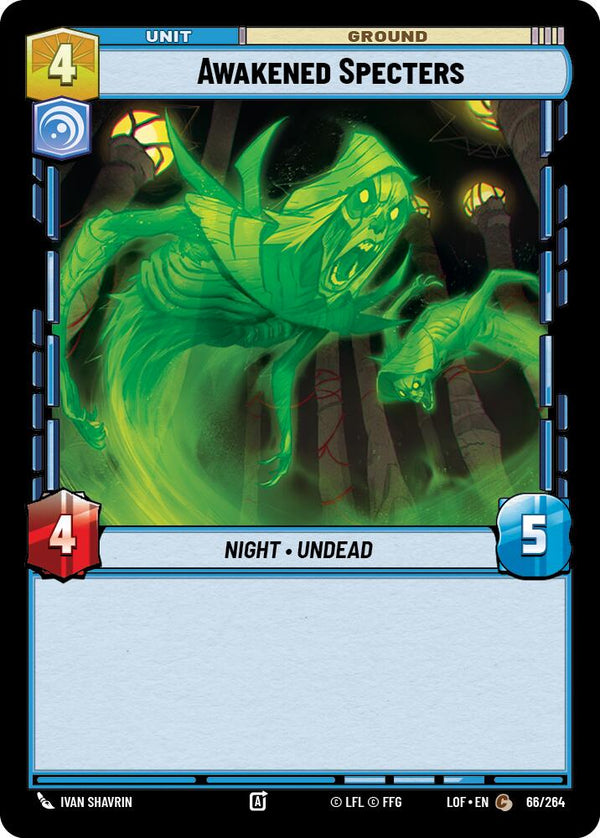 Awakened Specters (66/264) (66/264) [Legends of the Force]